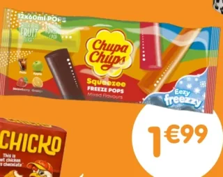 CHUPA CHUPS sucette à glacer x12