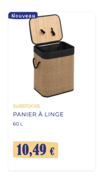 PANIER À LINGE SURSTOCKS