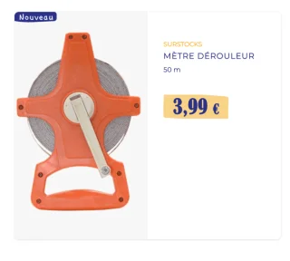 MÈTRE DÉROULEUR