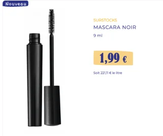 SURSTOCKS MASCARA NOIR
