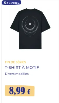 T-shirt à motif