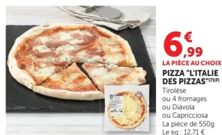 Pizza L'Italie des Pizzas