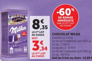 Chocolat Milka