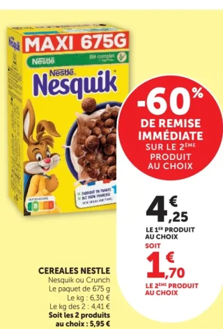 Céréales Nestlé Nesquik
