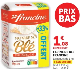 Farine de blé Francine Ma Farine de Blé