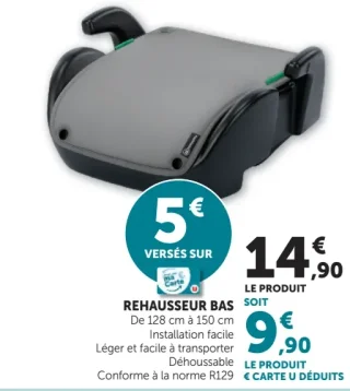 Réhausseur bas U tout petits