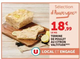 Terrine de poulet au citron Valtitude