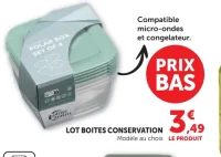 Lot boites conservation Polar Box