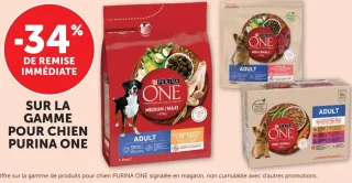 Gamme de produits pour chien Purina One