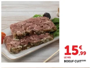 Boeuf cuit