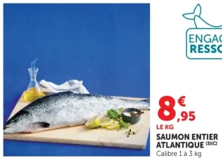 Saumon entier Atlantique