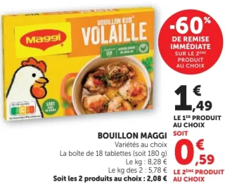 Bouillon Maggi Volaille