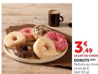 Donuts Parfums au choix