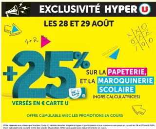La papeterie et la maroquinerie scolaire