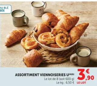 ASSORTIMENT VIENNOISERIES U(4)(D)