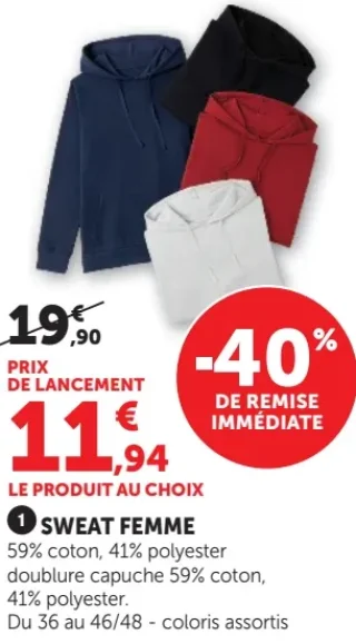 U Collection Sweat Femme