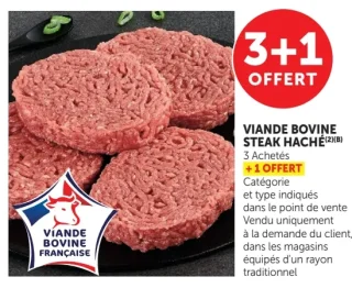 Viande bovine Steak Haché