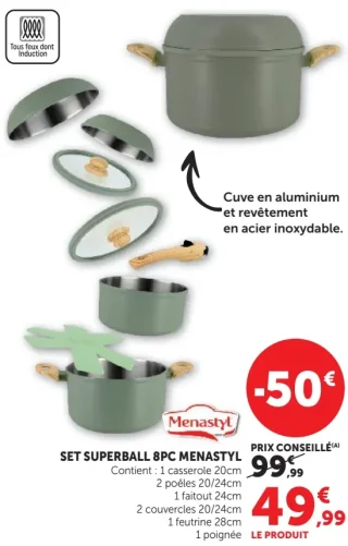 Set superball 8pc Menastyl