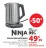 Promo BOUILLOIRE INOX NINJA Réf : KT201EU