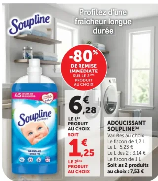 Adoucissant Soupline