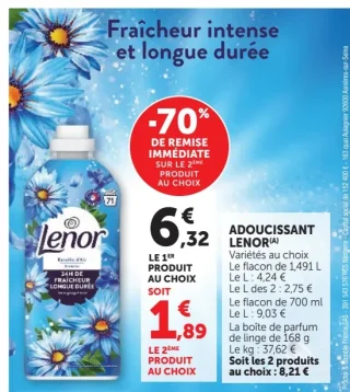 Adoucissant Lenor