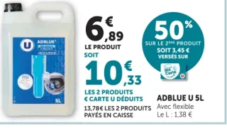 Adblue U avec flexible