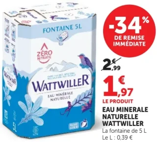 Eau Minerale Naturelle Wattwiller