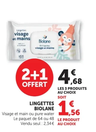LINGETTES BIOLANE