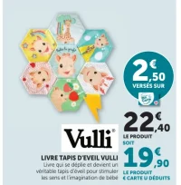 Livre Tapis d'Eveil Vulli