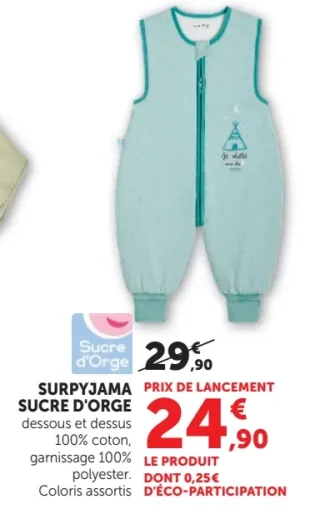 Surpyjama Sucre d'Orge