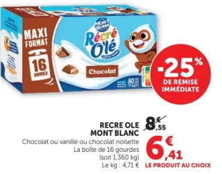 Récré O'Lé Mont Blanc