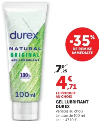 GEL LUBRIFIANT DUREX