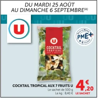 Cocktail Tropical Aux 7 Fruits U