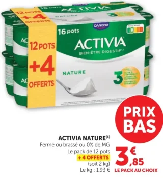 Activia Nature Danone
