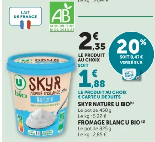 Skyr Nature U Bio