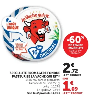 La Vache qui rit Spécialité Fromagère Fondue