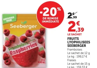Fruits Lyophilisés Seeberger