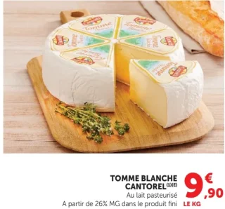 Tomme Blanche Cantorel