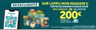 Jeu Concours Minions sur l'Appli Mon Magasin U