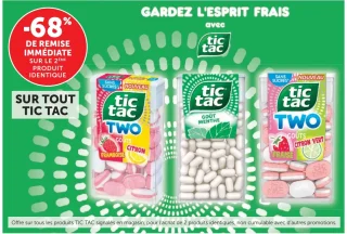 Bonbons Tic Tac