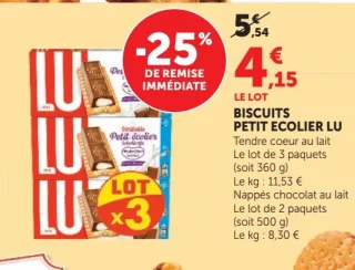 LU Biscuits petit ecolier