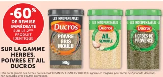 Herbes, poivres et ail Ducros