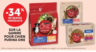 Sur la gamme pour chien Purina One
