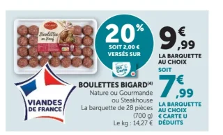 BOULETTES BIGARD