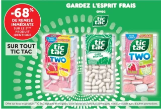 Gamme Tic Tac
