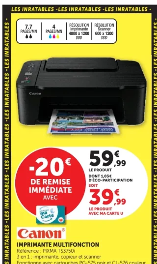 Imprimante Multifonction Canon PIXMA TS3570i