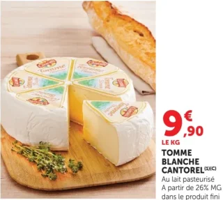 Tomme Blanche Cantorel