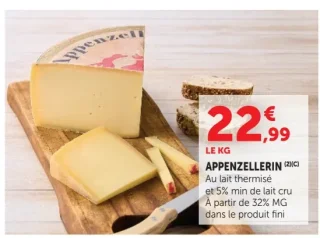 Appenzellerin Au lait thermisé