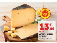 Gouda Vieux AOP Au lait pasteurisé