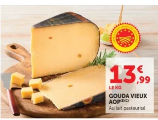 Gouda Vieux AOP Au lait pasteurisé